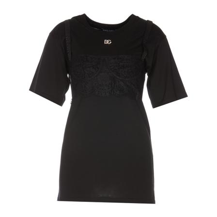 Dolce & Gabbana Short Dresses , Zwart , Dames , Maat: 2XS Casual jurken