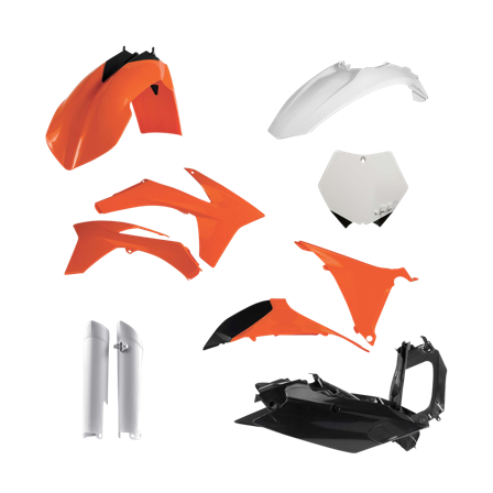 Komplettes Plastikset Acerbis - KTM 125 SX 2011-2011
