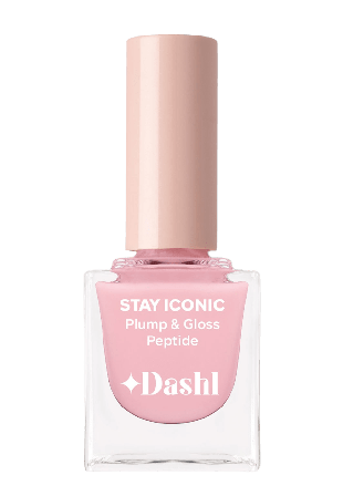DASHL Stay Iconic Plump & Gloss Peptide Nagellack Unisex Rosa 10ML