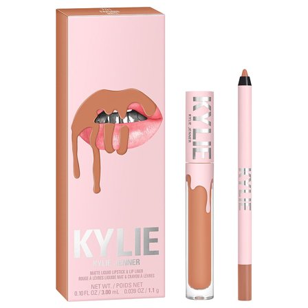 Kylie Cosmetics Matte Liquid Lipstick & Lip Liner 701 Exposed, Makeup, Læber, Lipliner