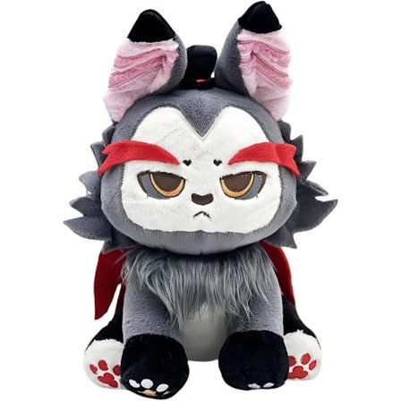 Hazbin Hotel Kosedyr Husk Meow Plysjdukke