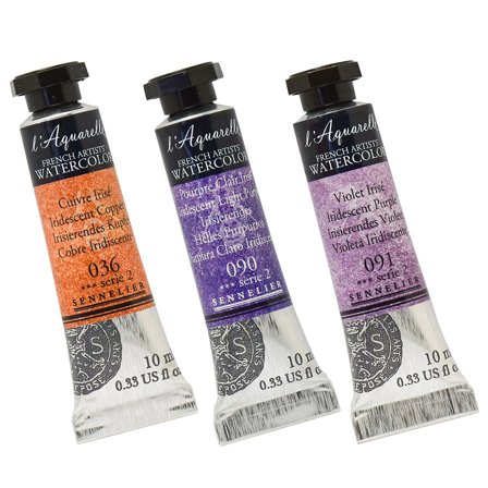 Sennelier l'Aquarelle Akvarelmaling 10 ml Iridescent Purple 091 (Prisgruppe 1)