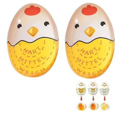 Æggetimer, Æggeur – Farveskiftende timer til perfekt kogte æg_TF_TF