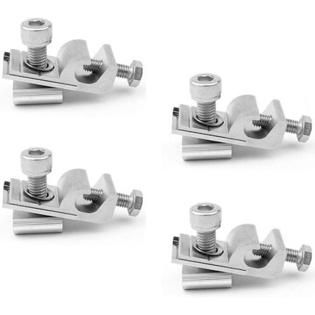 Monteringsbeslag til solpaneler, jordklemmer, kompatible med solcellesystemer