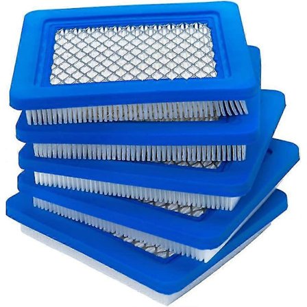 5-pack 491588s Luftfilter, Kompatibelt med Briggs And Stratton 491588, Toro 20332, Craftsman 3364, Premium Gräsklippare Luftrenare