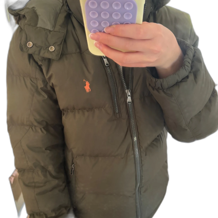 Olivgrön pufferjacka från Polo Ralph Lauren