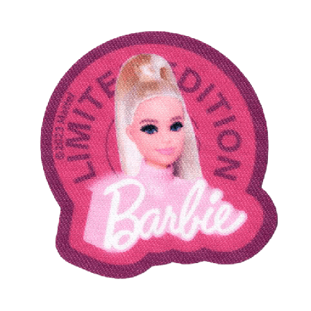 Trend-Tex Applikation Barbie Sytillbehör Rosa B:9,5 L:12 H:0,2 cm
