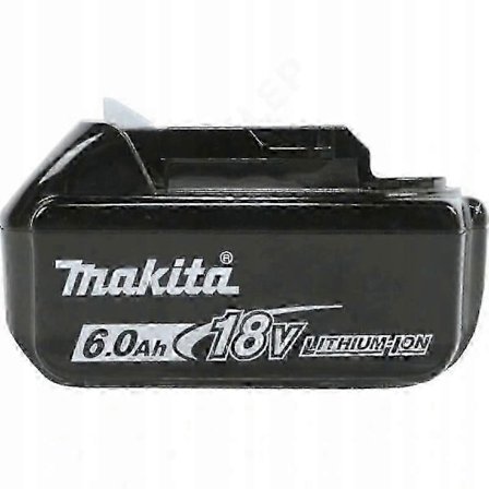 Makita LXT BL1860B 18V 6.0Ah litiumbatteri for elektroverktøy.