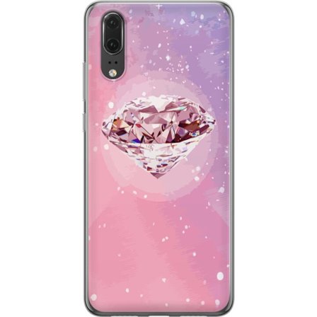 Kompatibelt Mobilskal till Huawei Huawei P20 Glitter Diamant