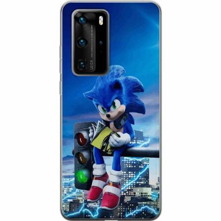 Huawei P40 Pro Mjukt Skal - Sonic The Hedgehog