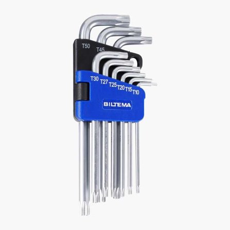Torxnyckelsats ”security” 9 st. - Biltema