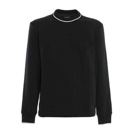 Z Zegna Men& Clothing Sweatshirts Blue Aw21 Blå, Herre