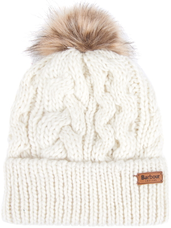 Barbour W's Penshaw Cable Beanie Cloud