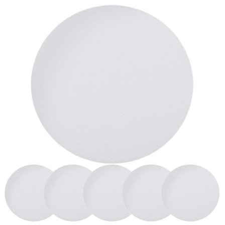 6st Utbytbara Taklampskärmar Bländningssäkert Ljuskronsskydd Anti-Bländnings Lampskärm Ersättning