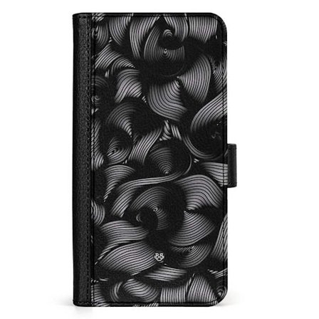 Bjornberry iPhone 15 Fodral - Svarta Vågor