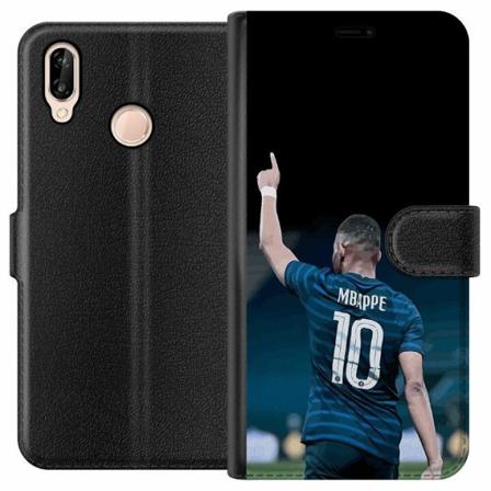 Huawei P20 Lite Plånboksfodral Frankrike - Kylian Mbappé