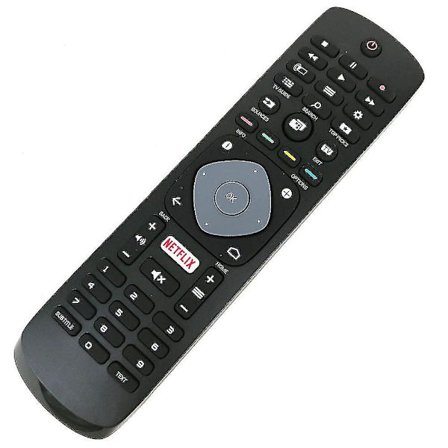 Reservedel HOF16H303GPD24 For Philips TV Fjernkontroll Netflix 398GR08BEPHN0011HL 398GR08BEPHN0020 (AM4)