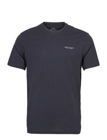 T-Shirt T-shirts Short-sleeved Sininen Armani Exchange