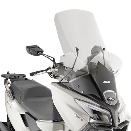 Scooter Vindskjerm Givi DT Klart - Kymco X-Town 300i 2020-2025