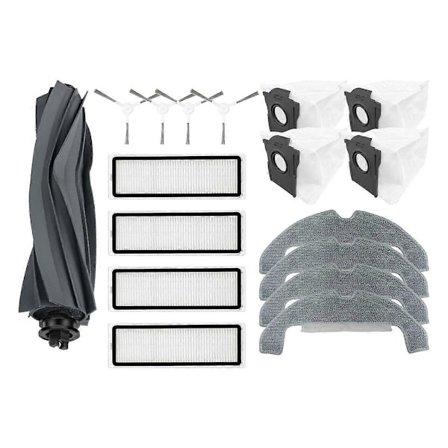 For Dreame D10 Plus Gen 2 RLD32GD Erstatningsdel Tilbehør Hovedsidebørste Hepa Filter Moppeklut [HK]