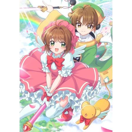 30 x 40 cm, Cardcaptor Sakura Timanttimaalaus Timanttikirjonta