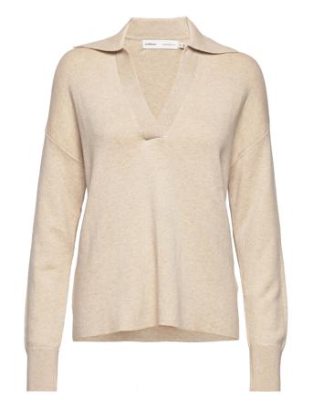 Jumoiw Polo Pullover Pulllover Beige InWear