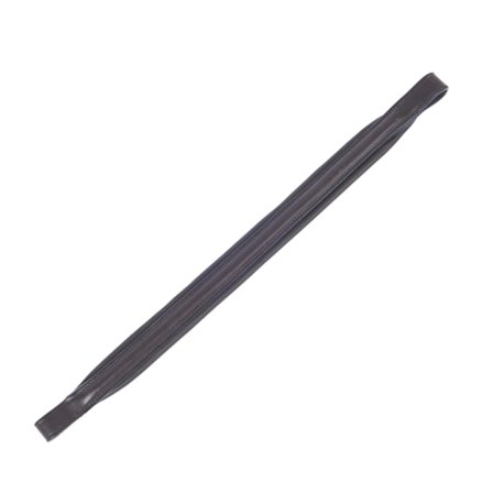 Collegiate Leather Plain Browband IV Pony Brun