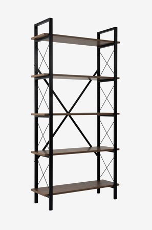 Hanah Home - Bokhylla Elysian - Brun - Bokhyllor - Från Homeroom