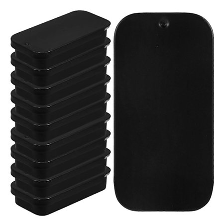 12 st Plåtburkar med Skjutlock Förvaring Behållare Plåtburk Förvaring Burkar för Godis