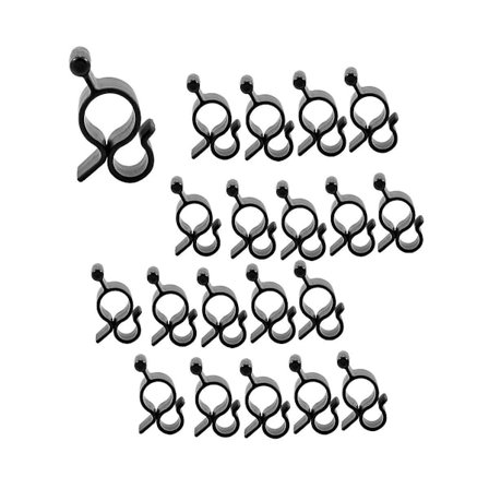 20 st Camping Husvagnsmarkis Haken Klippar Ljus Rep Klämma Husvagn Resa Tält Clip Ljus Hängare Markis Ljus