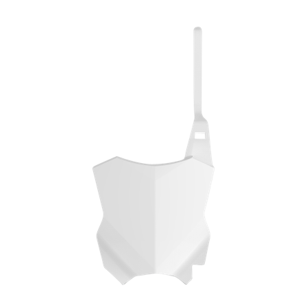 Tablica pod Numer Polisport Biała - Kawasaki KX 250F 2004-2018