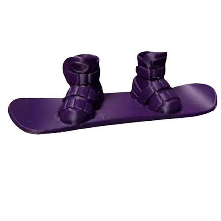 Mini Finger Snowboard, 3D-printad Finger Snow Board, Mini Skateboard Snow Board för Finger, Mini Sk
