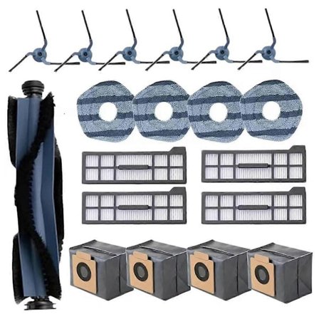 Reservedeler for X10 Pro Omni Støvsuger Tilbehørssett Hovedbørste Hepa Filter Moppeklut Støvposer_Billige gaver Som Vist