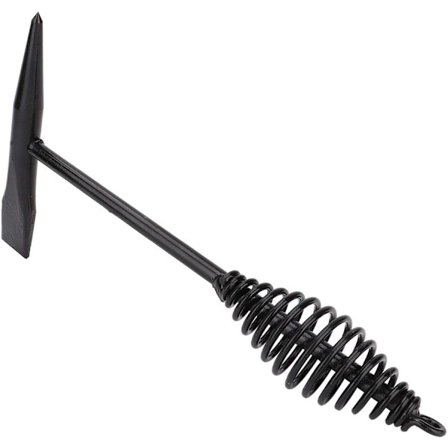 Plukkehammer Svejsehammer, med spiralfjederhåndtag Rengøring Afskalningshammer Lodning Svejseværktøj(432G)