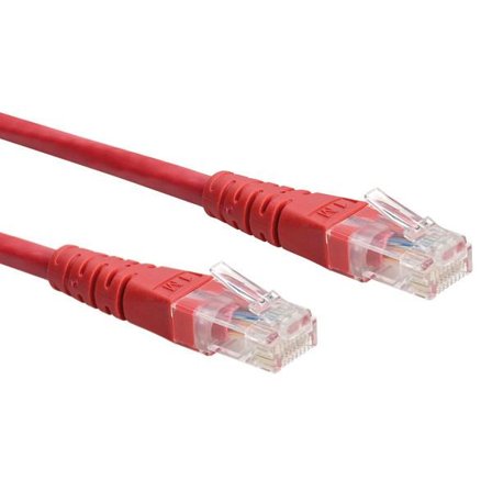 ROLINE Utp Patch Cord Cat.6, Red 1M