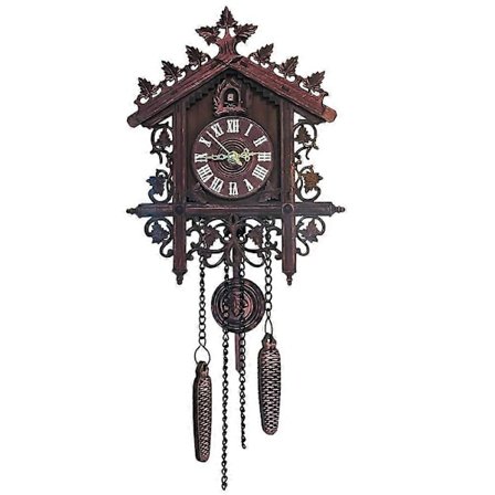 Vintage Puinen Käkikello Seinäkello Ripustettava Käsityökello Kotiin Ravintolan Sisustukseen