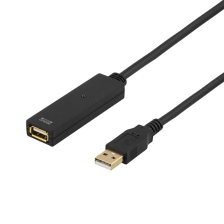 Deltaco USB2-EX7M - USB-forlengelseskabel - USB til USB - 7 m