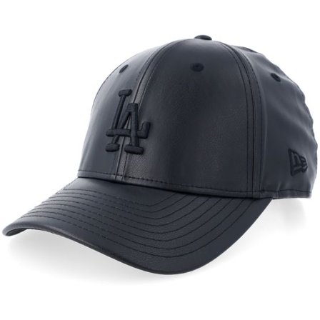 New Era - MLB Svart adjustable Keps - Los Angeles Dodgers PU 9FORTY Black M-Crown Adjustable @ Hatstore