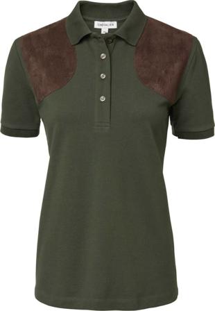 Chevalier Women ́s Berry Polo Shirt Women short-sleeved sweaters Green 44