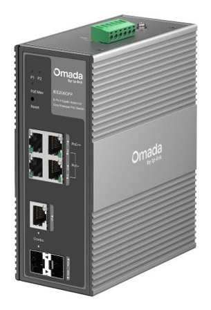 TP-Link | IES206GPP | Omada Industrial Easy Managed Switch | 4x Port | 1Gbit/s | 120W PoE