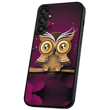 Samsung Galaxy A56 5G - Cover/Mobilcover Lysbrun Ugle