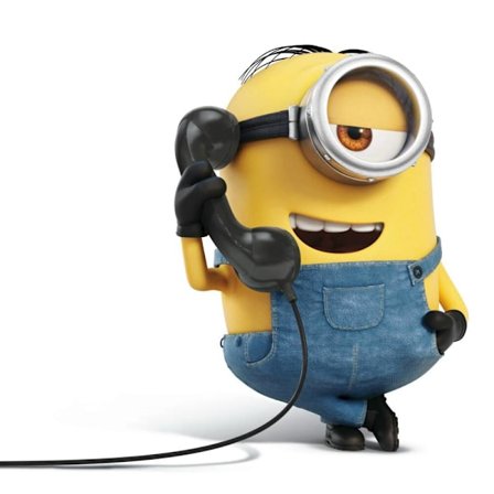 Sarjakuvaanimaatio 5D DIY timanttimaalaus Minion vastaa puhelimeen 40*40cm