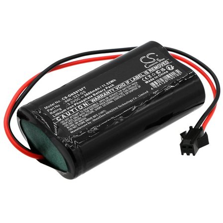 Batteri til solcellebatteri til Gama Sonic GS-97F-GE, GS-97N, GS-104 osv.
