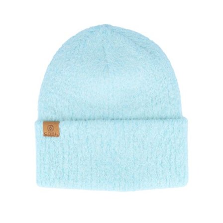 Coal - Blå cuff Beanie - The Pearl Aqua Cuff @ Hatstore