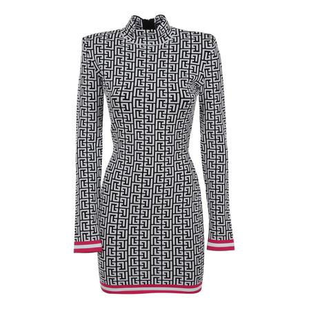 Balmain, Short Dresses Zwart, Dames, Maat:M