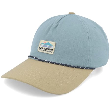 Billabong - Ble unconstructed Czapka Z Daszkiem - Adiv Strapback Washed Blue Dad Cap @ Hatstore