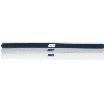 Nike - Blå headband Beanie - 3 Pack Elastic 2.0 Navy/Iron/Ivory Headbands @ Hatstore