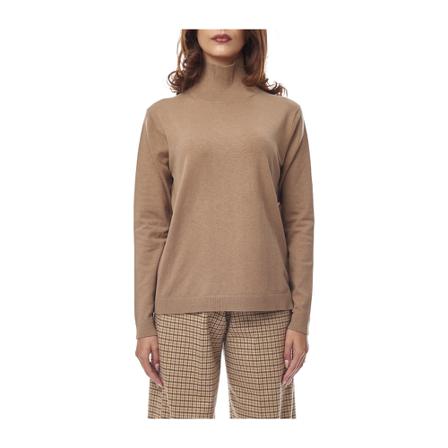 Max Mara Weekend Turtlenecks brun, Dam Polotröjor, Dam, Storlek: S