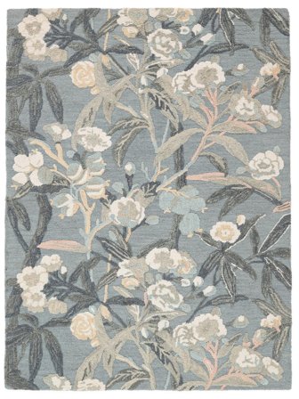 Florastic 200X300 Blue/Multicolor Floral Rug