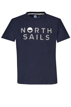 North Sails T-shirt Maniche Corte Bambino Blu